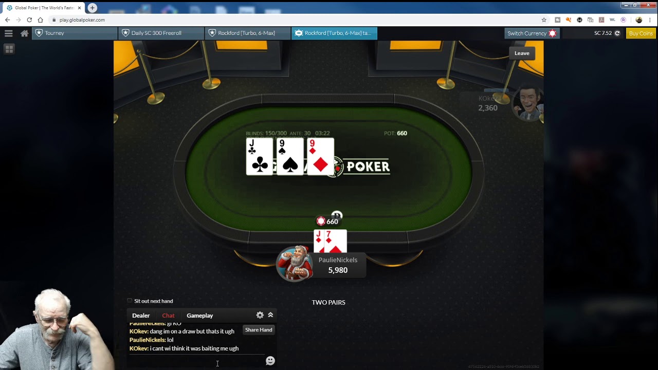 Global Poker Sit & Go Final 3 [Language] YouTube