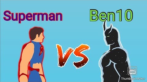 Ben10 VS Superman Stickfight of Sticknodes