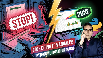 Stop Doing Excel Manually! Python Automation Magic ✨📊🐍