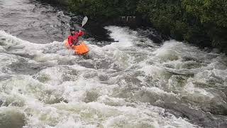 River Leven doing Back Barrow bridge