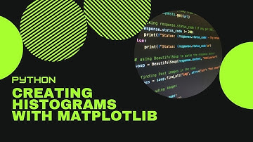 Create a Histogram With Matplotlib In Python