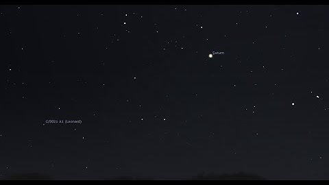 C/2021 A1 Comet Leonard