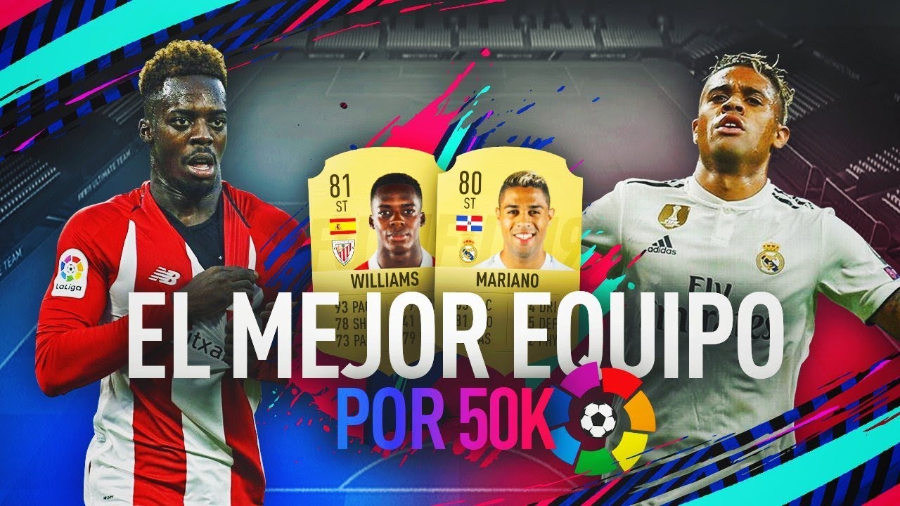 EL MEJOR EQUIPO POR 50K LA LIGA SANTANDER | 19 YouTube