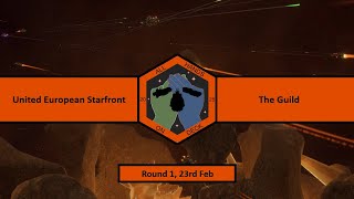 United European Starfront vs. The Guild: Round 1 | NEBULOUS: Fleet Command