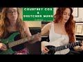 Courtney cox  gretchen menn shred collaboration