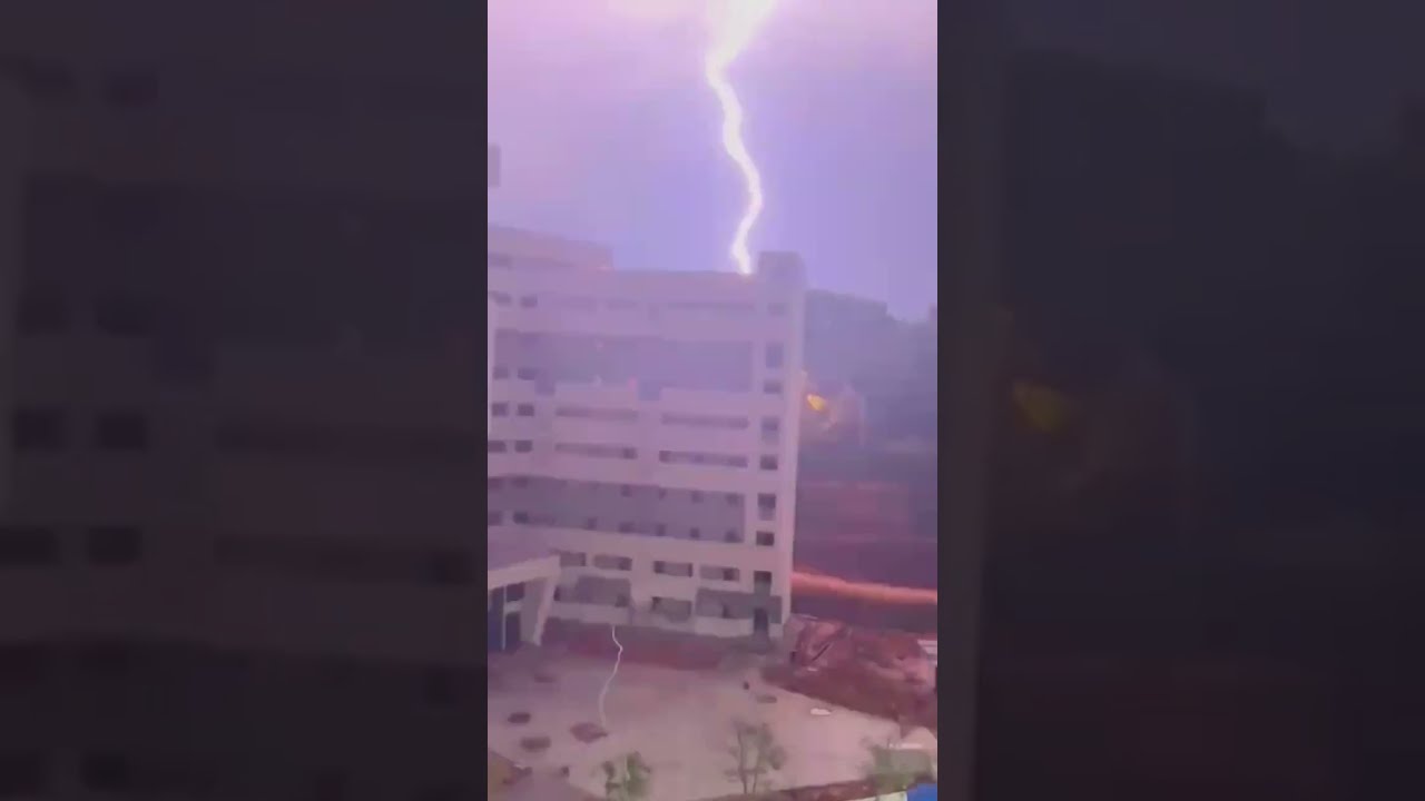 When Thunder Strikes New York Lightning Tornado Chaos Part 32 LightningStrikes NewYork