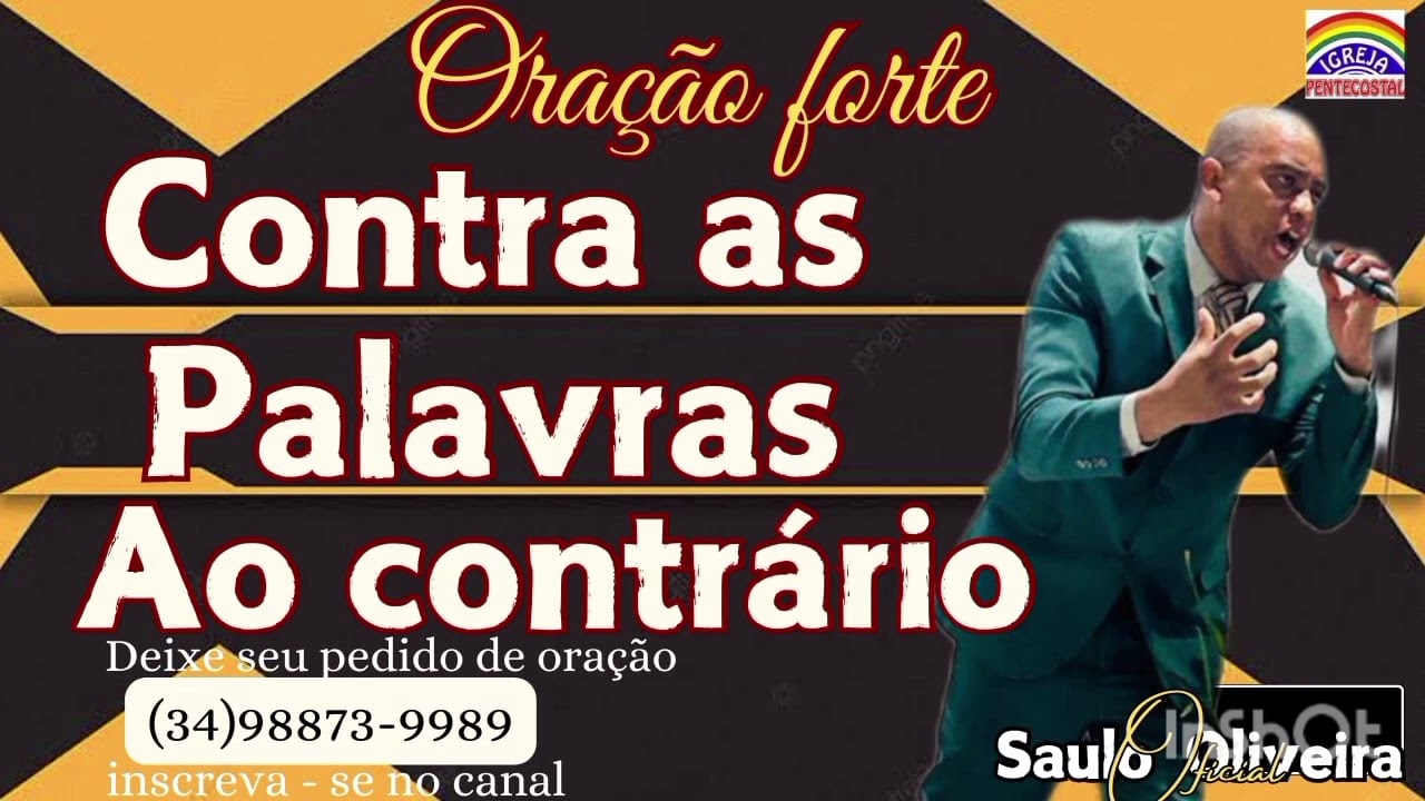 ORAÇÃO FORTE NO VALE CONTRA AS PALAVRAS Ao CONTRÁRIO