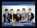 Capture de la vidéo Facebook Smtown Open Interview.(By Shinee)