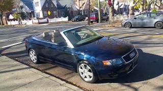 2005 Audi A4 cabriolet with only 19,000 miles!