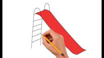 How to Draw a Playground Slide Step by Step Easy