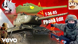 BACK2BACK - [T-34-85 Phonk Edit] - (Cartoon About Tanks) @Reaver10To10