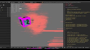 Particles (with compute shader) + Geometry shader (BGE / UPBGE / Blender Game Engine)