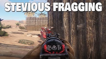 RUST PVP HIGHLIGHTS | FRAGGING ON STEVIOUS AND RUSTORIA (PVP/ROAMS) #STM