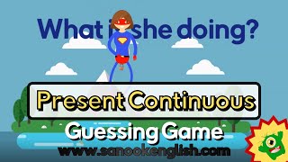 Present Continuous Tense for Kids