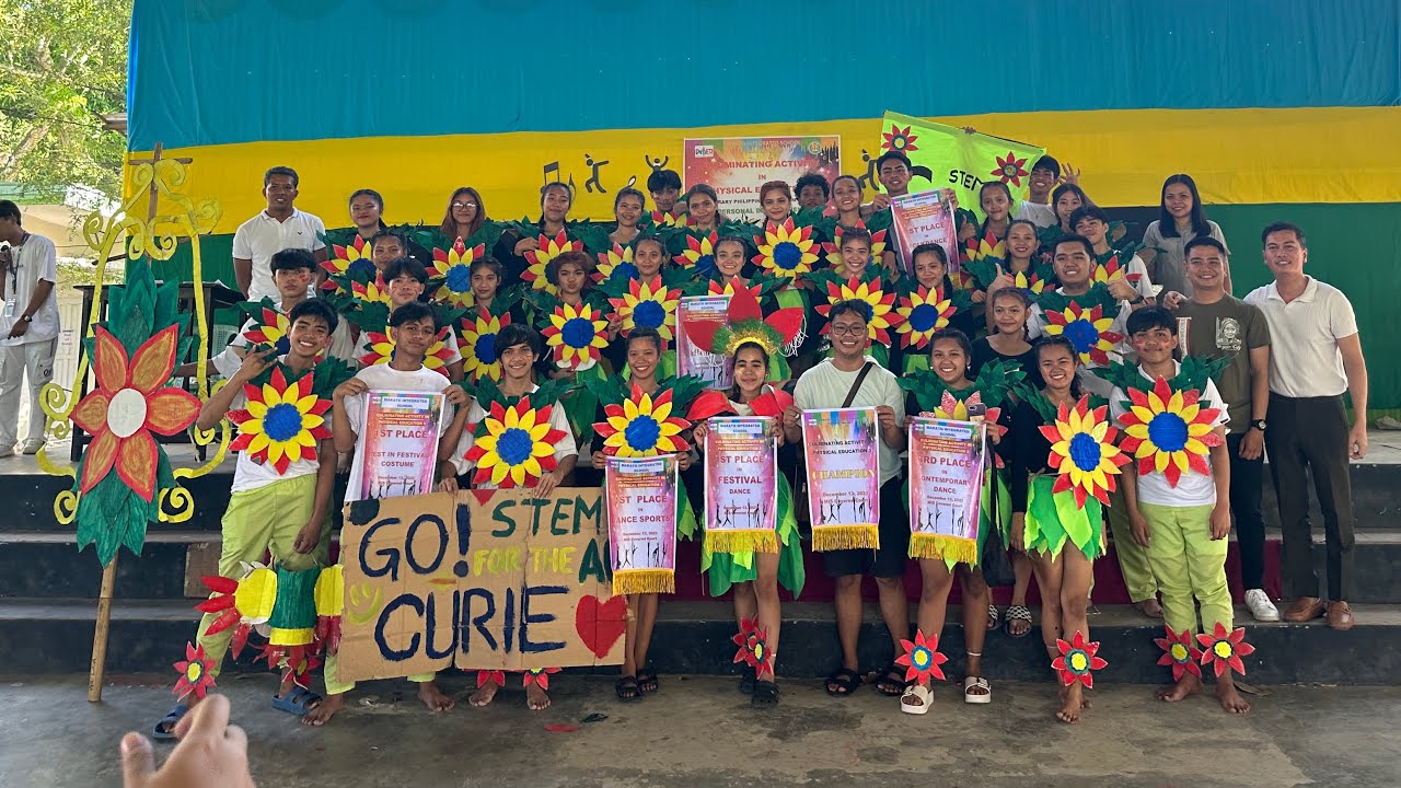 PintaFlores Festival ( MIS Grade 12 STEM- CURIE P.E Culminating Activity 2023) 1st Place