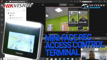 NEW: Hikvision Mini Facial Recognition Access Control Terminal (DS-K1T331W)
