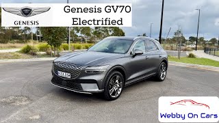 Unveiling The Genesis Gv70: The Future of Electric Luxury SUV's! #genesisgv70
