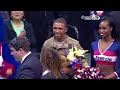 Soldier Surprises His Family During a Wizards Game!