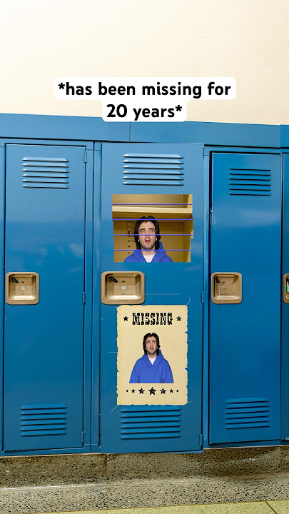 When You Get Stuffed Into A Locker 🤣 #shorts #relatable