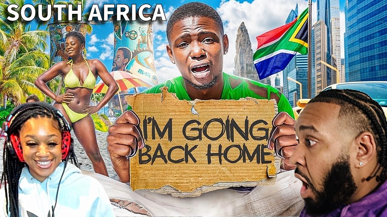 АМЕРИКАНЦЫ РЕАКЦИЯ НА «САМЫЙ КРАСИВЫЙ ГОРОД АФРИКИ!» 🇿🇦🌊