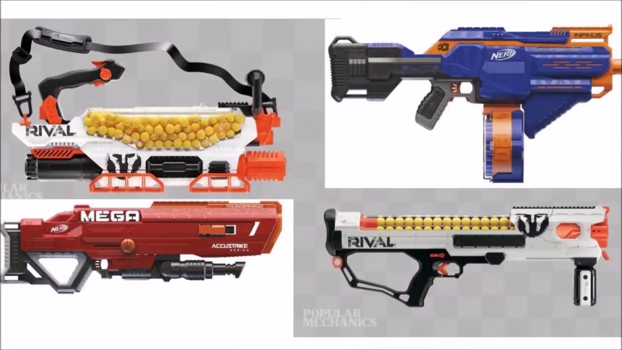 nerf gun 200 rounds