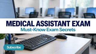 How to Pass on Your First Try | Ultimate Medical Assistant Test Prep (2026) #ccma #medicalassistant