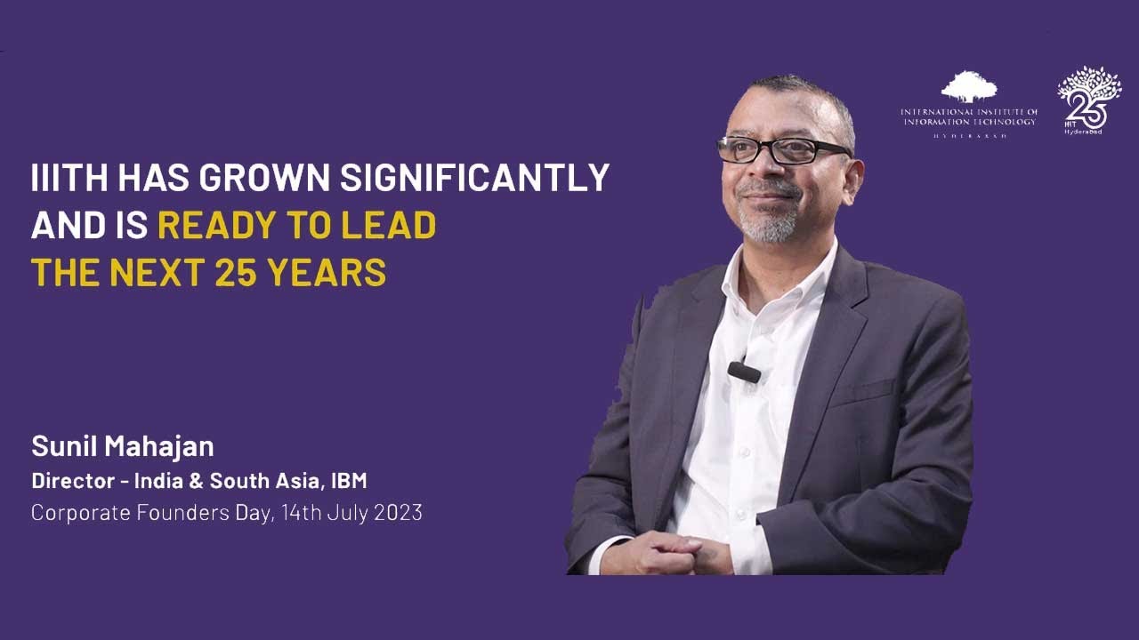 Sunil Mahajan, Director India and South Asia, IBM