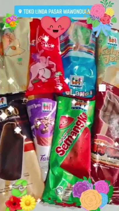 ES KRIM MIAMI ANEKA RASA,LENGKAP DI TOKO LINDA PASAR WAWONDULA