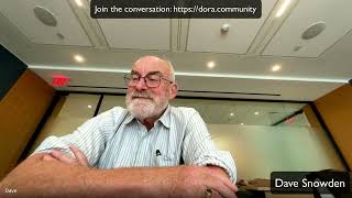DORA Community Discussion - Making sense of complexity