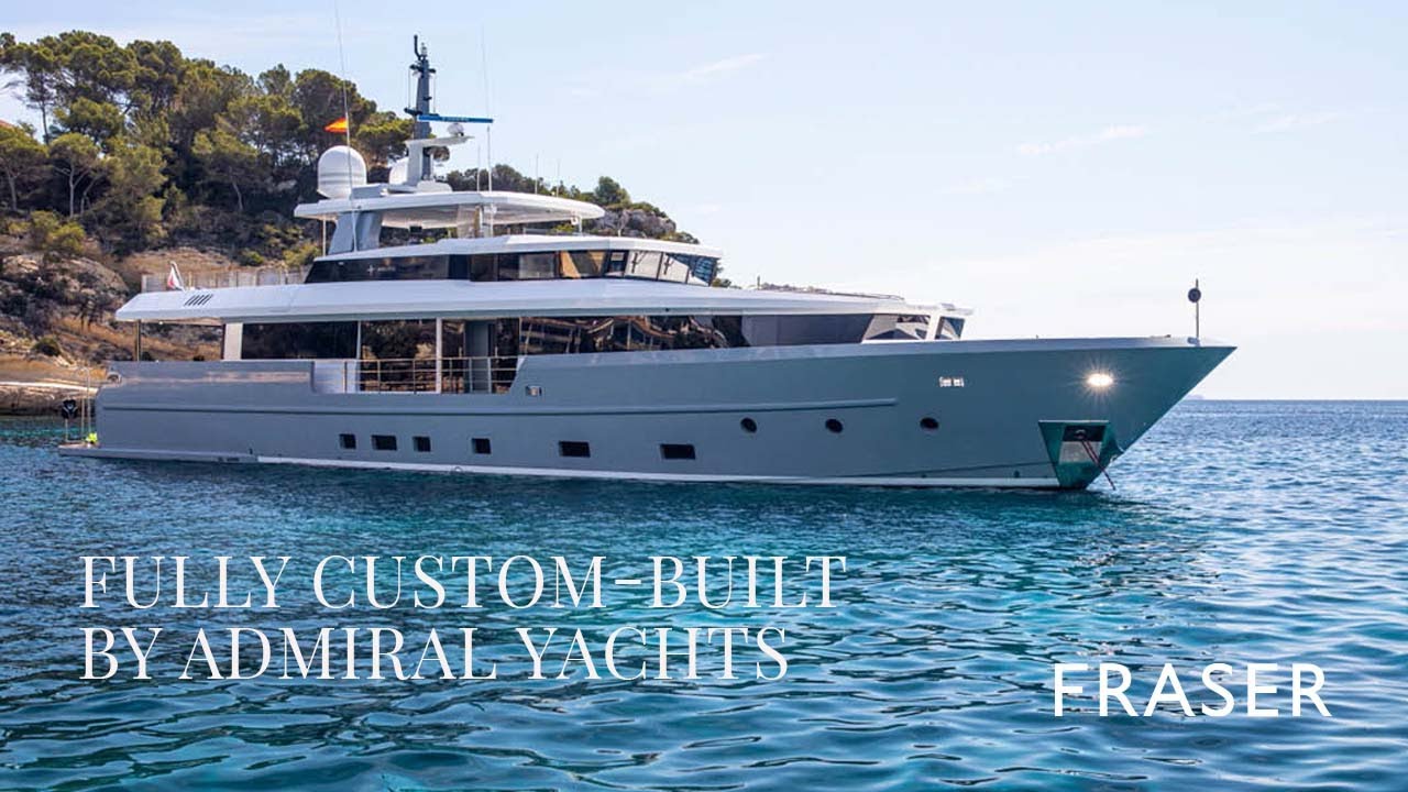 CINQUANTA-50 (35.6M) 117'' Admiral Yacht for charter - Superyacht walkthrough