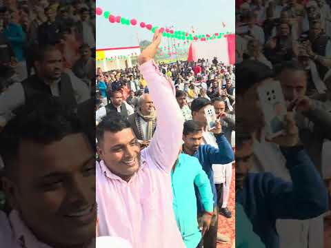 समाजवादी पार्टी सम्मेलन विधानसभा गौरा संजय विद्यार्थी जी के सम्मान में गायक गगनदीप सिंह