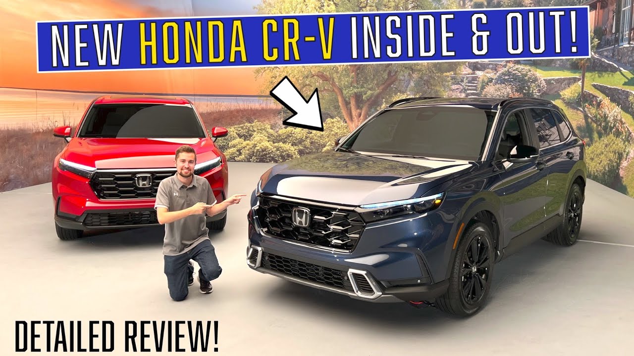 2023 Honda CR-V // In-Person with Honda's #1 Crossover! (Gas + Hybrid)