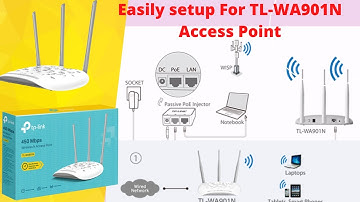 How to Quick Setup TP-Link TL-WA901N Wireless Access Point - English