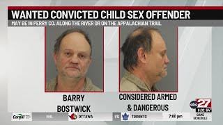 Perry County sex offender considered “armed and dangerous” wanted