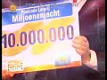 Miljoenenjacht 2001 predeal or no deal era highlights of 10 million guilder win