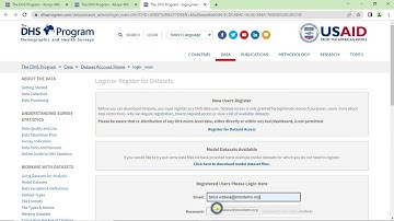 R-Instat: DHS Data with R-Instat