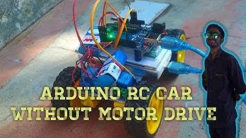 Arduino  Bluetooth Rc car / Without Motor drive /MSS Electronic YouTube channel