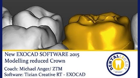 Dental-EXOCAD HELP - TUTORIAL-Modelling reduzed Crown