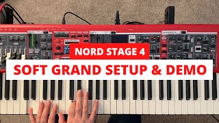 Nord Stage 4 - SOFT GRAND Setup and Demo - This is AMAZING! screenshot 2