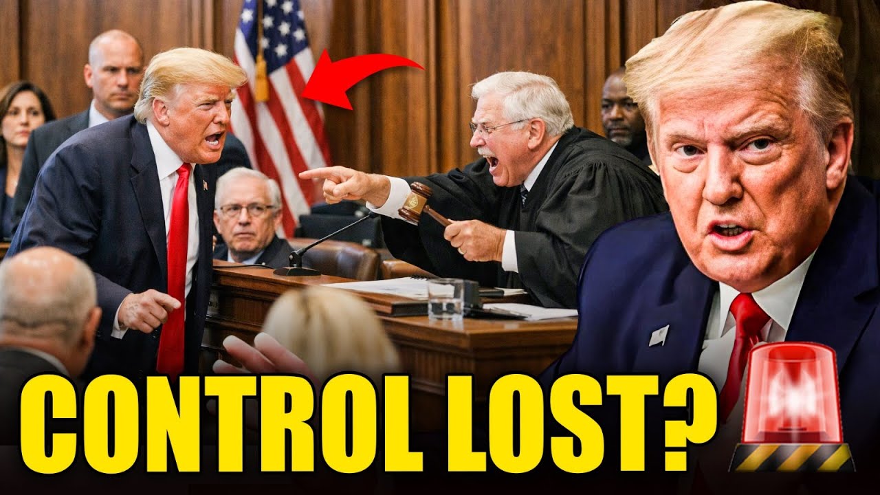 1 MIN AGO: Trump’s Behavior Alarms Judge as Control Slips in Federal Court