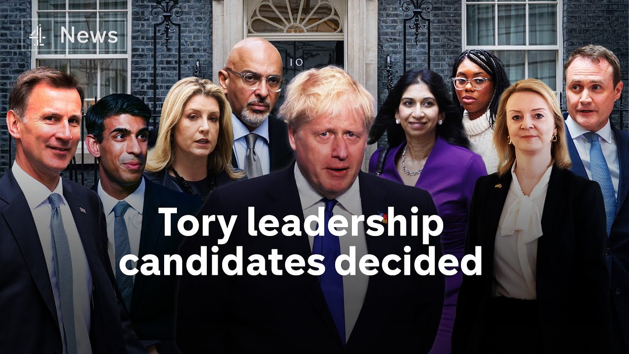 Rishi Sunak and Liz Truss advance to runoff to succeed Boris Johnson
