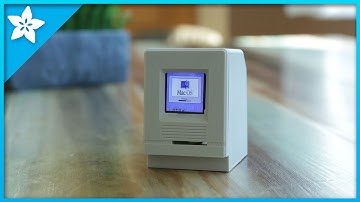 Mini Mac SE #CircuitPython #3DPrinting