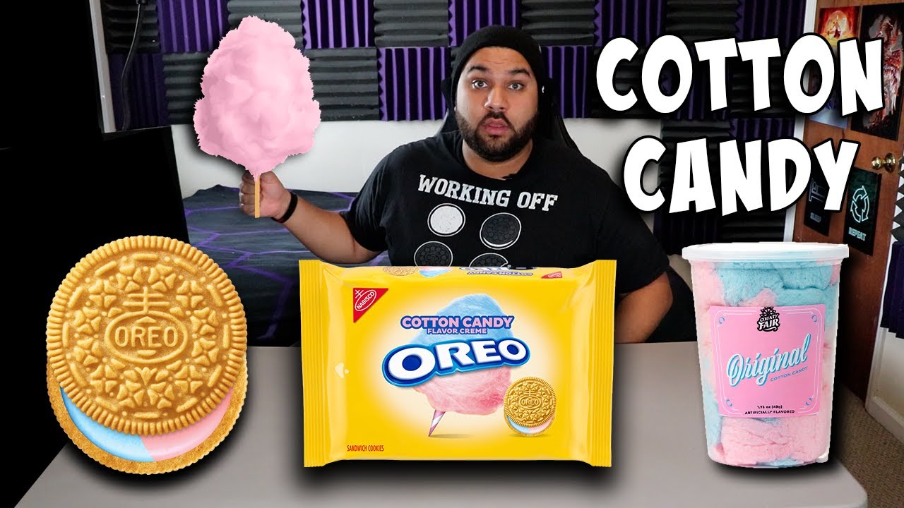THIS OREO IS SO SWEET, IT SENT ME TO HEAVEN!!!! Cotton Candy Oreo