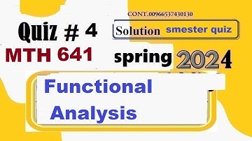 mth 641 quiz 4 solution spring 2024|mth641 quiz 4 solution spring 2024