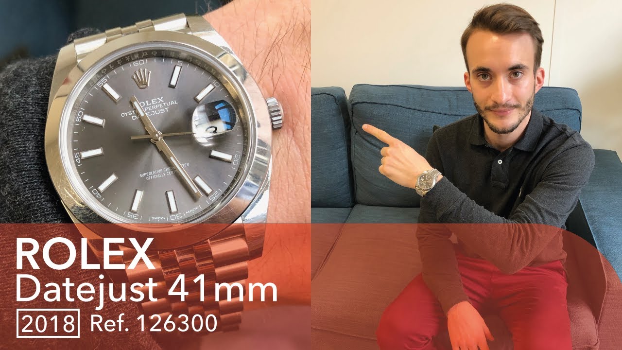 🔵 Rolex Datejust (S1E40) - L'avis de Maxime avec la Rolex la plus  reconnaissable des Rolex ! - YouTube
