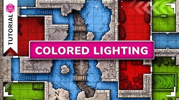 Colored Lighting with Dynamic Lighting | Roll20 Tutorial