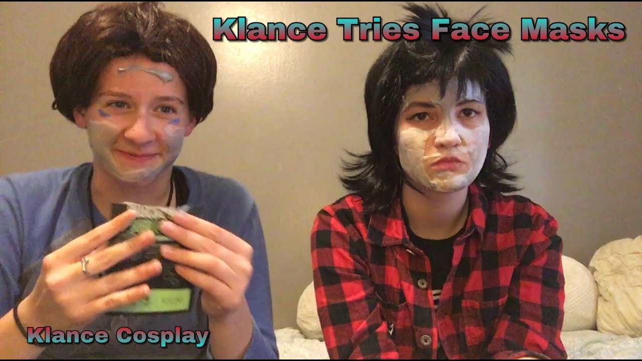 Klance Tries Face Masks (Voltron Cosplay)