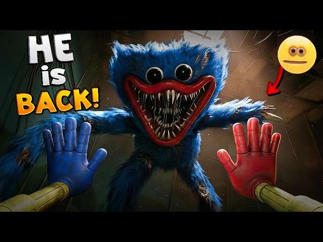 Huggy Wuggy is BACK in POPPY PLAYTIME CHAPTER 5!