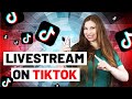 How To Livestream On TikTok—On-Screen Tutorial (Grow Your Business On TikTok)
