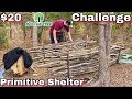 Dollar Store Super Shelter! 7 Day $20 Dollar Tree Survival Challenge - Day 2